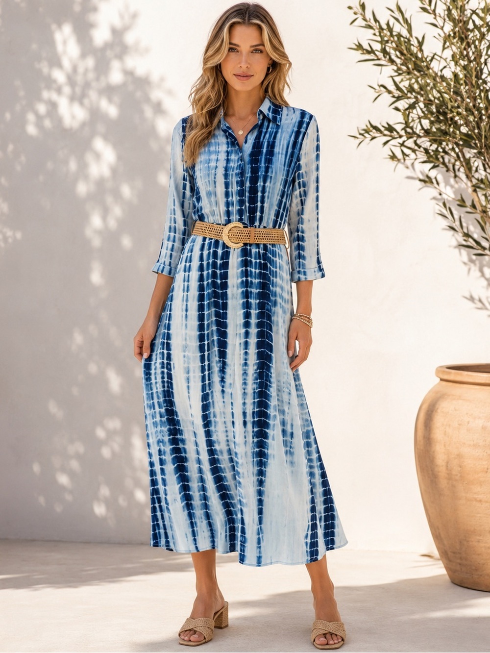 Aleeza Paris Jenni Tie Dye Dress